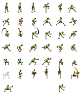 Dice's vanilla palette sprite sheet