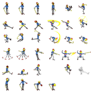 Candyman's Vanilla palette sprite sheet