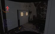 Mineshaft entrance doors (upstairs view)