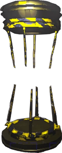 Inverse teleporter cutout