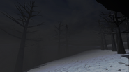 Frozen, dead landscape of Rend
