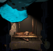 An Unfortunate Thumper is killed by Spike Trap immediately after spawn in vent.