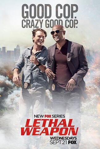 Lethal Weapon TV -serie plakat