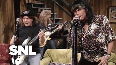 Wayne's World Aerosmith - SNL