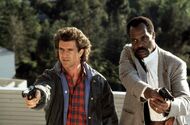 Riggs and Murtaugh attempt to arrest the South African diplomats.