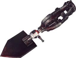 Tactical Shovel Render