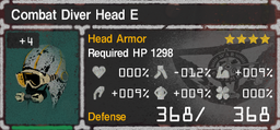 Combat Diver Head E
