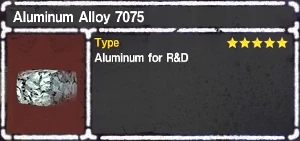 Aluminum Alloy 7075 - Let It Die Wiki
