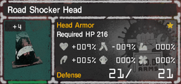 Road Shocker Head 4