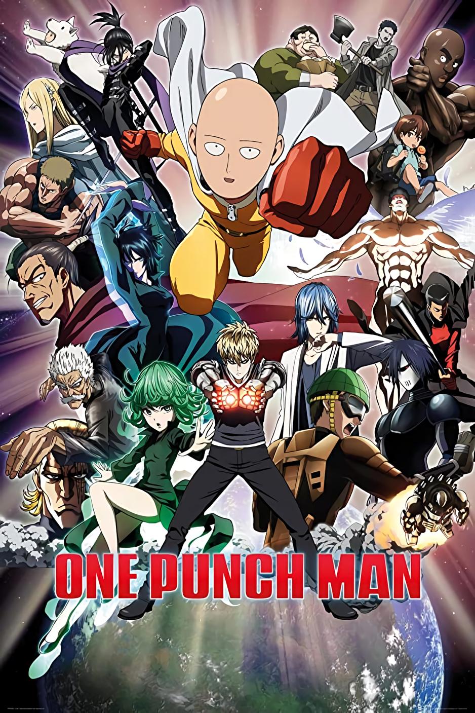 One Punch Man' Blu-ray and DVD Bundle Original Anime 