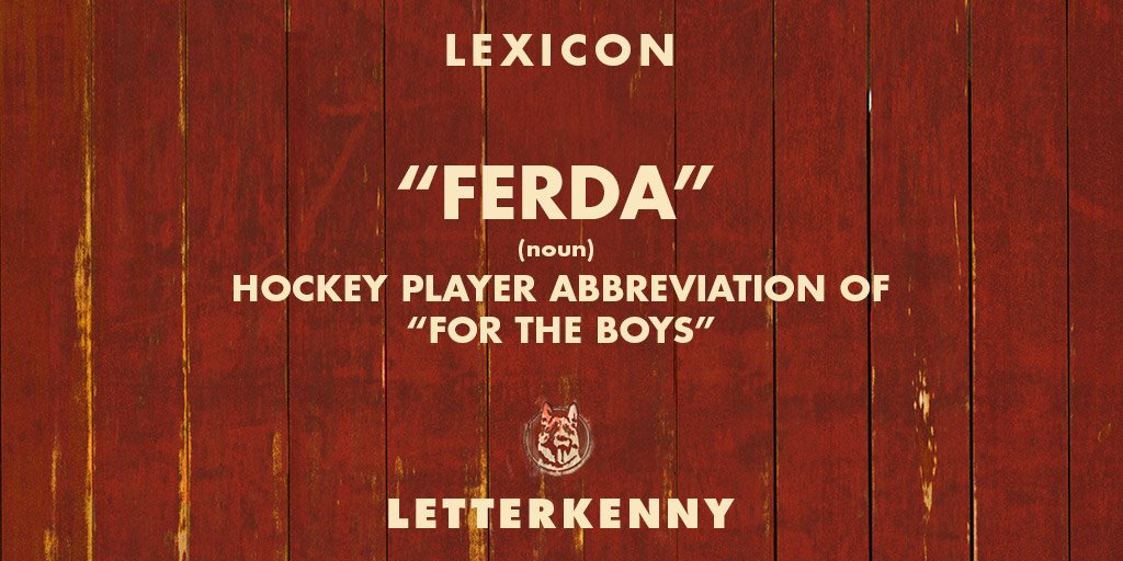 Slang Terms Letterkenny Wiki Fandom