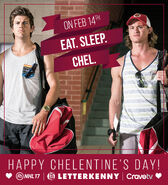 ChelentinesDay EatSleepChel