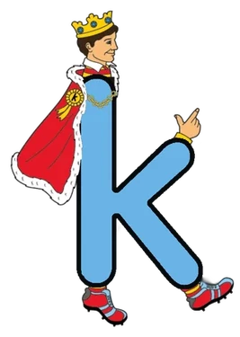Kicking King | Letterland Wiki | Fandom