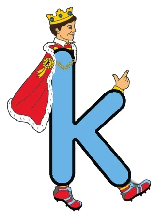 Kicking King | Letterland Wiki | Fandom