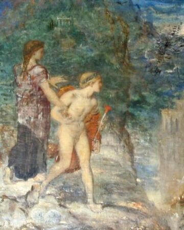 Ariane Et Thesee De Gustave Moreau Wiki Lettresantiques Fandom
