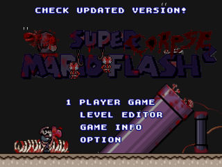 GAMEPLAY FLASH: Super Mario Flash Version 2 