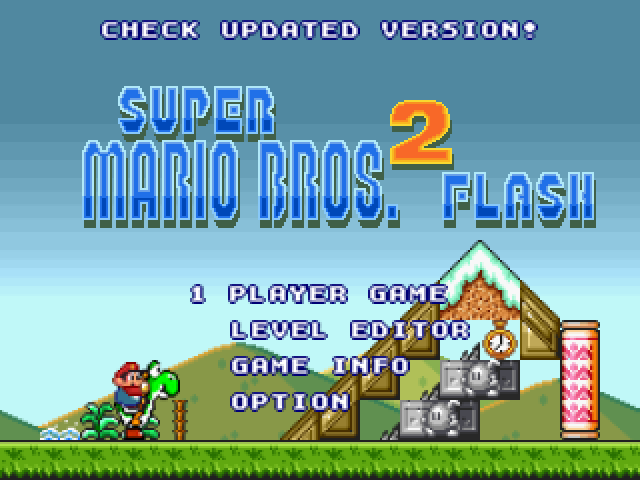 Images and Details of Super Flash Mario Bros Game