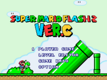 GAMEPLAY FLASH: Super Mario Flash Version 2 