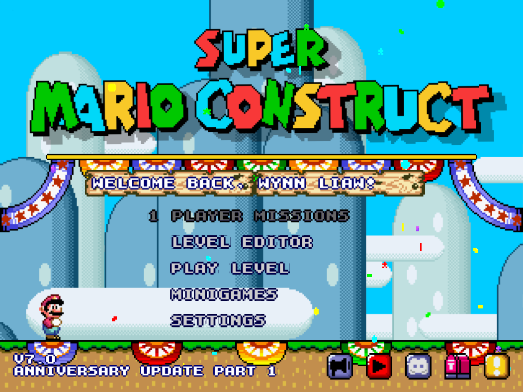 Super Mario Construct V8 Snapshot 17 Sneak Peek! 