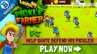 Cartoon Network Games: Level Up - Pickle Farmer 