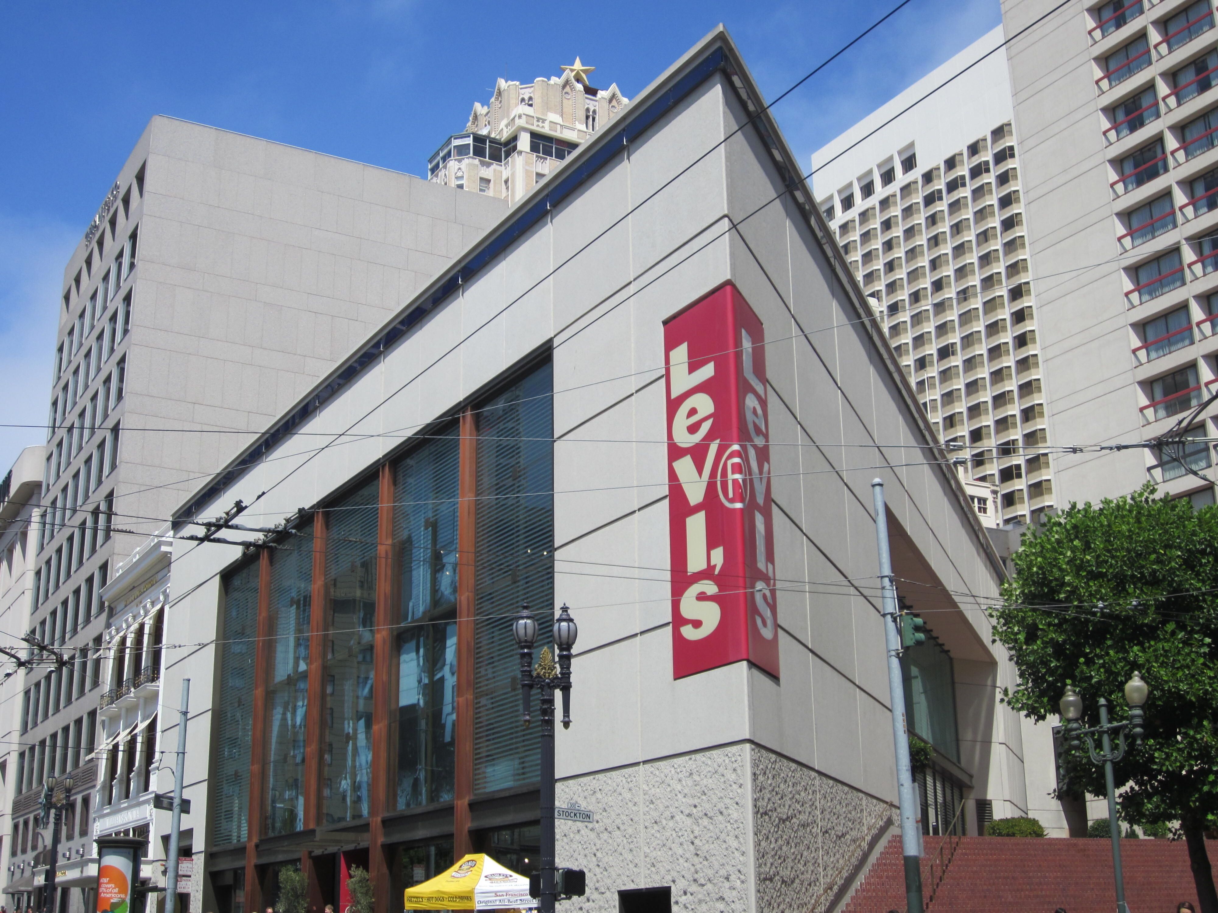 Levis shop san francisco outlet