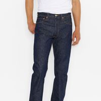 levi's 501 clean rigid dark wash