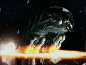 The Giga Shadow attacked by the Lexx