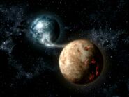 Planets Fire and Water.