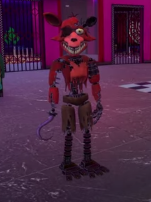 Withered Foxy, The Sun and Moon Show Wiki