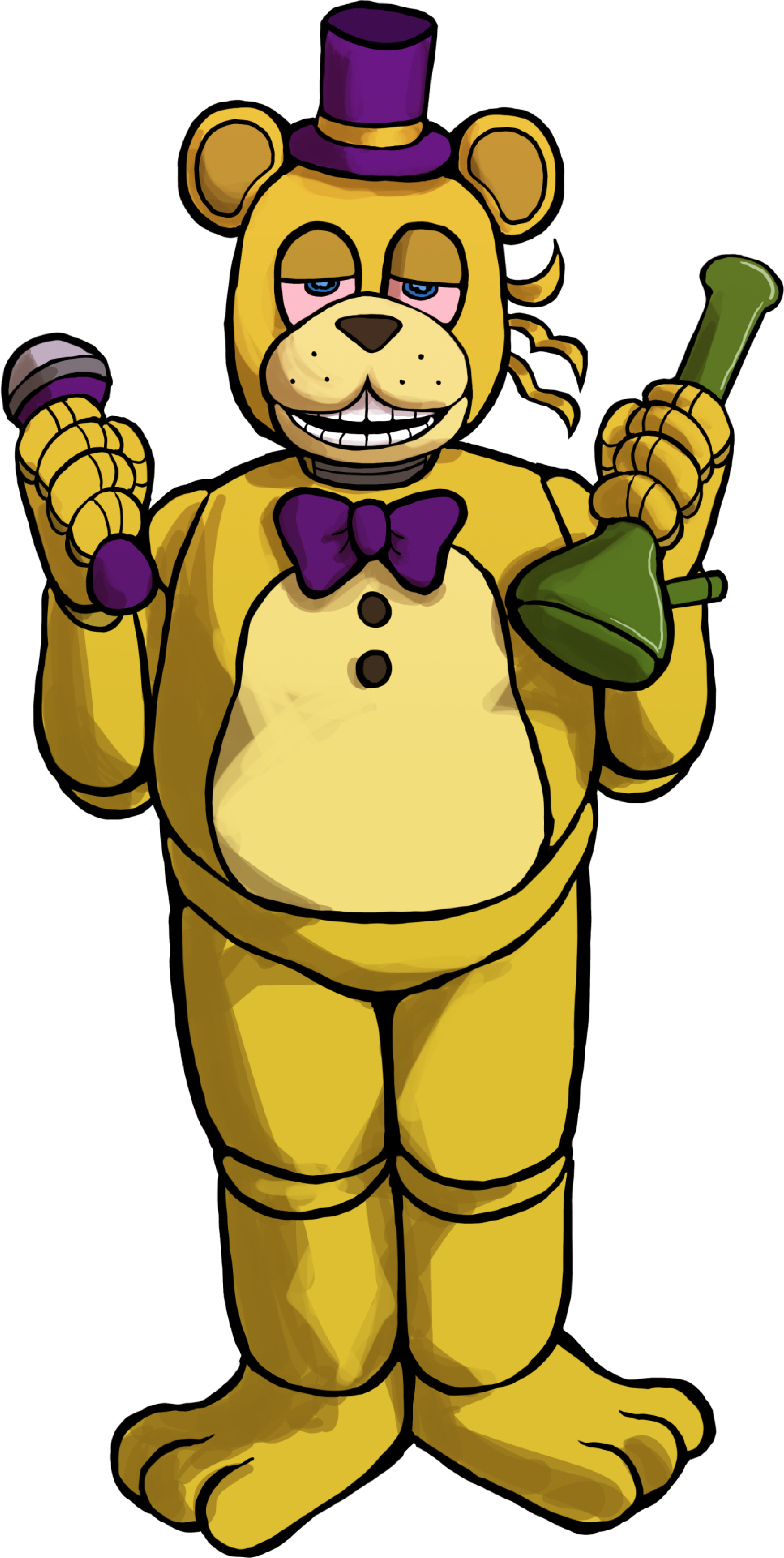 To those who believe Fredbear BECOMING Golden Freddy (instead of Fredbear  being an inspiration for GF or just both yellow bears being separate  characters): How did this happen? : r/fivenightsatfreddys