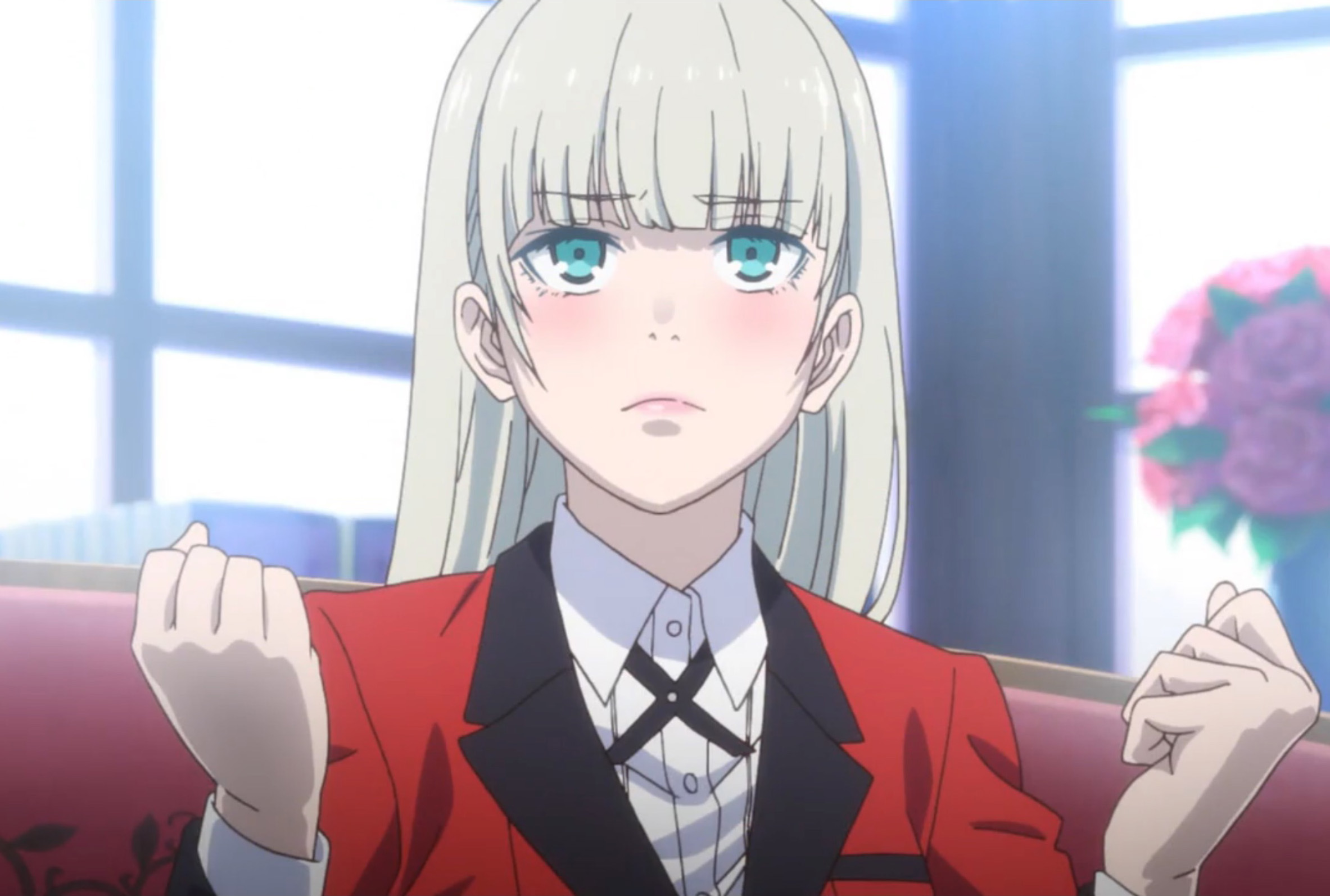 2 temporada de Kakegurui ganha visual para os personagens