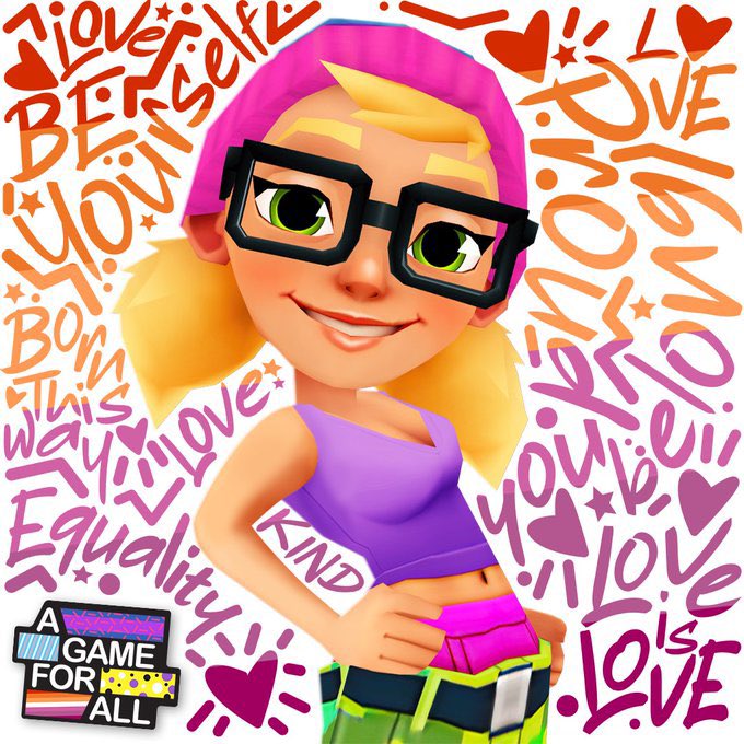 Rain (Subway Surfers), LGBT Characters Wikia