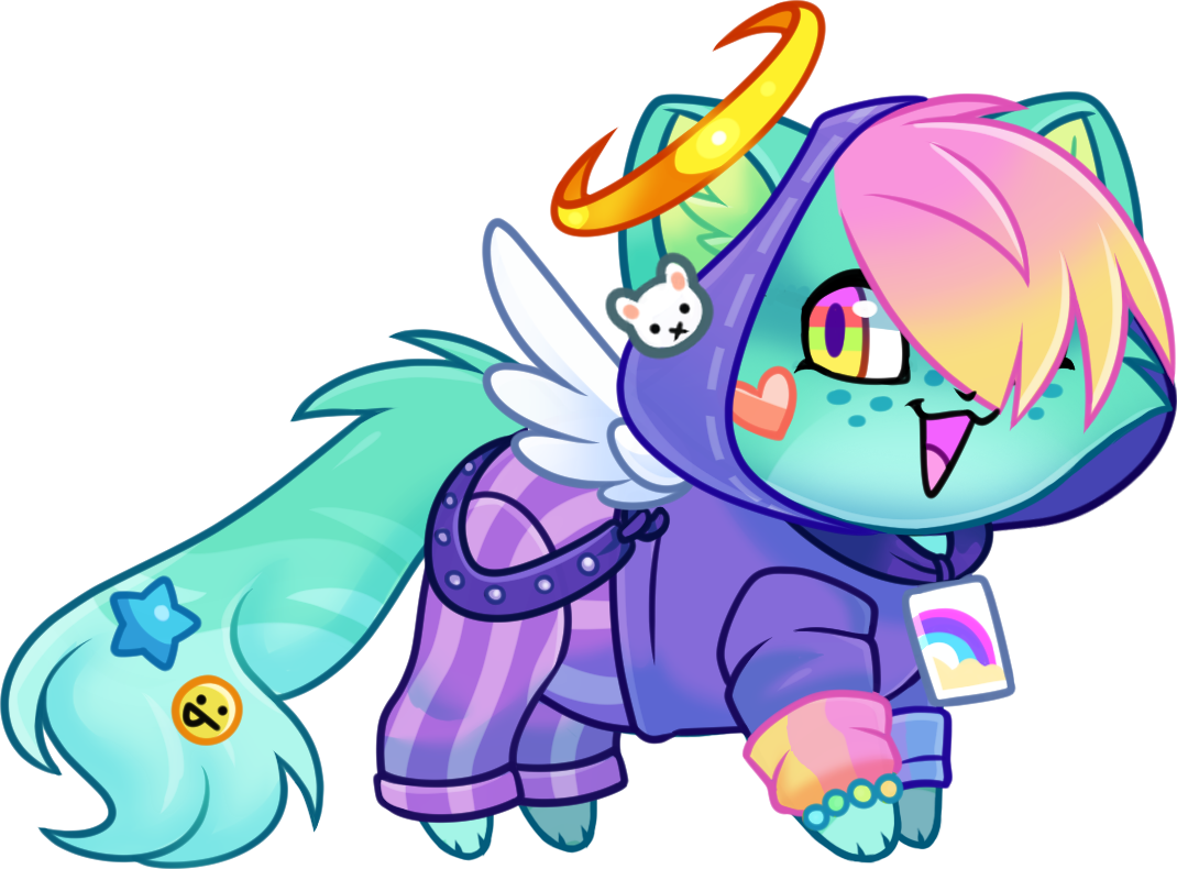 Rainbow (Castle Cats) LGBT Characters Wikia Fandom