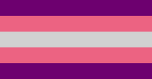 Demisexual alternate flag pride