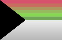 Demi-Aroflux flag pride