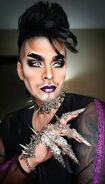 Landon Cider, drag king estadounidense ganador de la tercera temporada de The Boulet Brothers' Dragula.