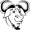 Heckert GNU white.svg