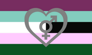 Bandera androgynesexual alternativa de ThunderBrine