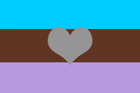 Bandera androrromántica.