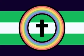 La bandera sinegenus creada por Cinnamon of the Doubledash