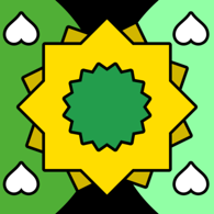 La bandera arromática de Cryptocrew.