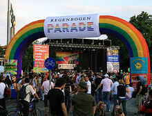 Regenbogenparade 2007