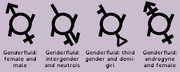 Genderfluidsymbols