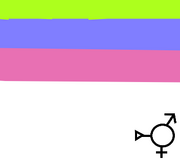 Trigendersexual flag