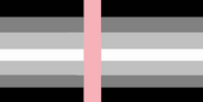 Bandera femenina alternativa hecha por el usuario de Reddit PoisonPouch
