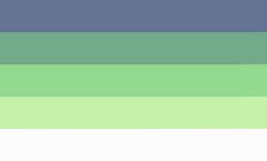 Greyromantic New Alternative flag pride