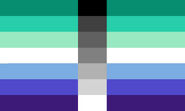 Bandera homoflexible para hombres.