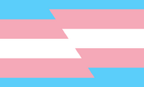 Disaligned Transgender flag