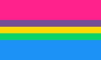 Una bandera multisexual alternativa, creadora desconocida.