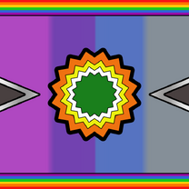 Blanesexual flag